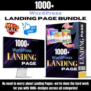 1000+ WordPress Landing Page Bundle