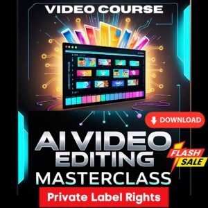 AI Video Editing Masterclass - PLR (Video Training)