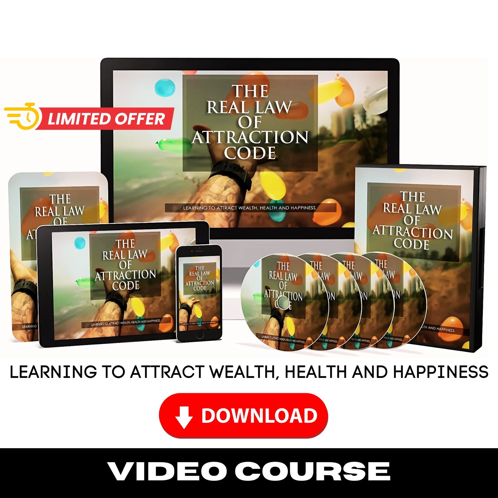 The Real Law Of Attraction Code Upgrade Package (Video Course)